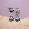 Keychain series, cute rabbit dolls, plush pendants, festival gifts, etc Specification image
